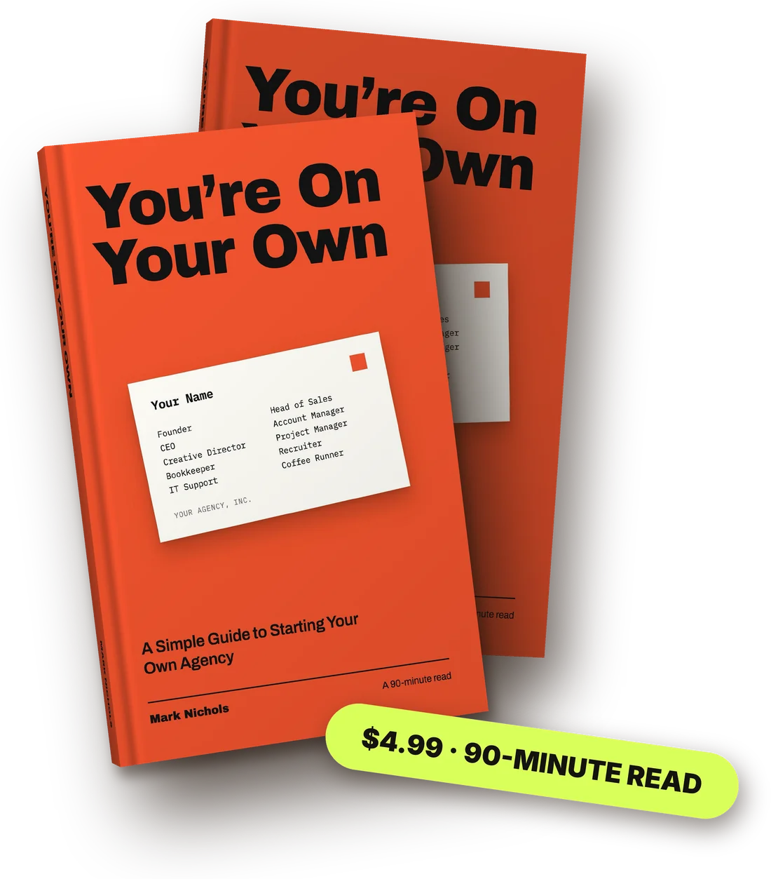 You’re On Your Own book cover by Mark Nichols